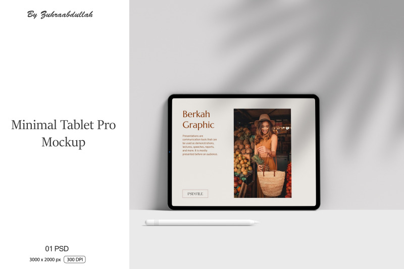 minimal-tablet-pro-mockup