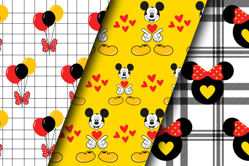 cute-mickey-mouse-digital-papers