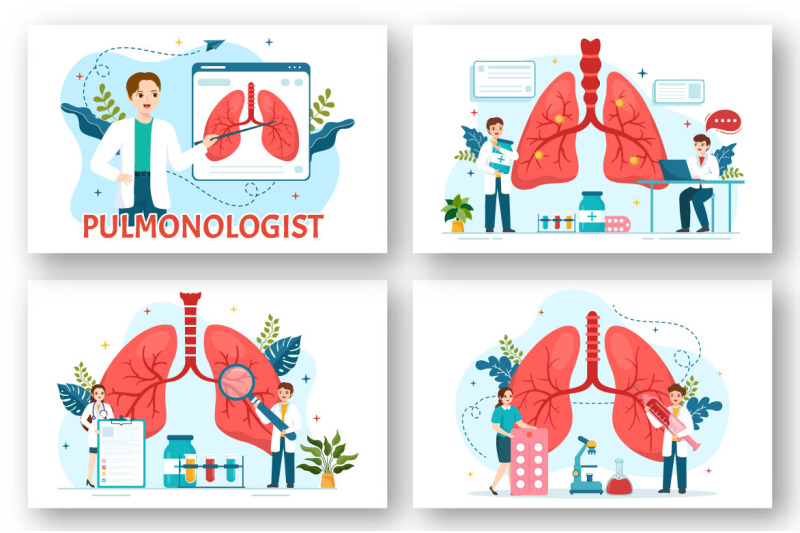 12-pulmonologist-vector-illustration