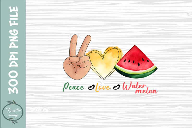 peace-love-watermelon-summer-vibes