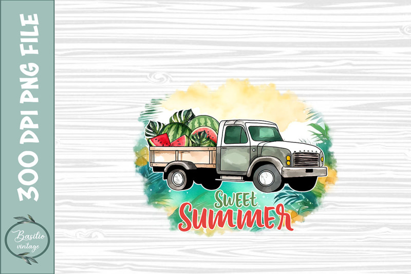 sweet-summer-watermelon-car-truck