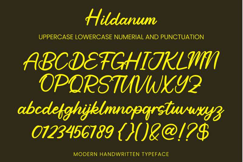 hildanum-font