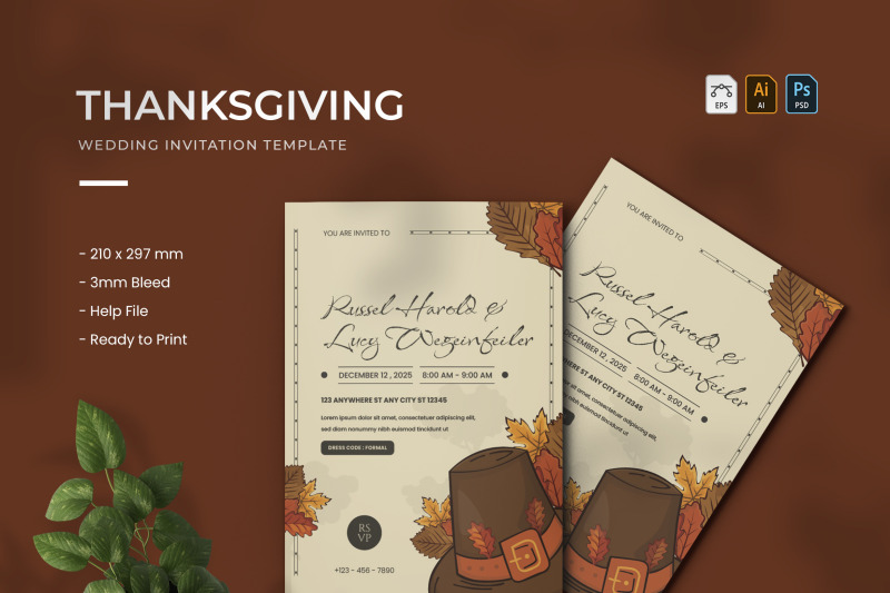 thanksgiving-wedding-invitation