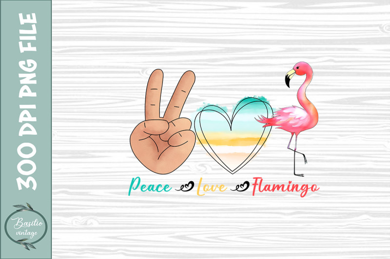 peace-love-flamingo-summer-vibes