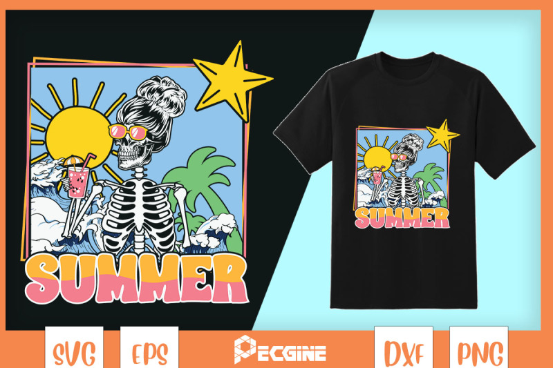 summer-time-skeleton-summer-vibes