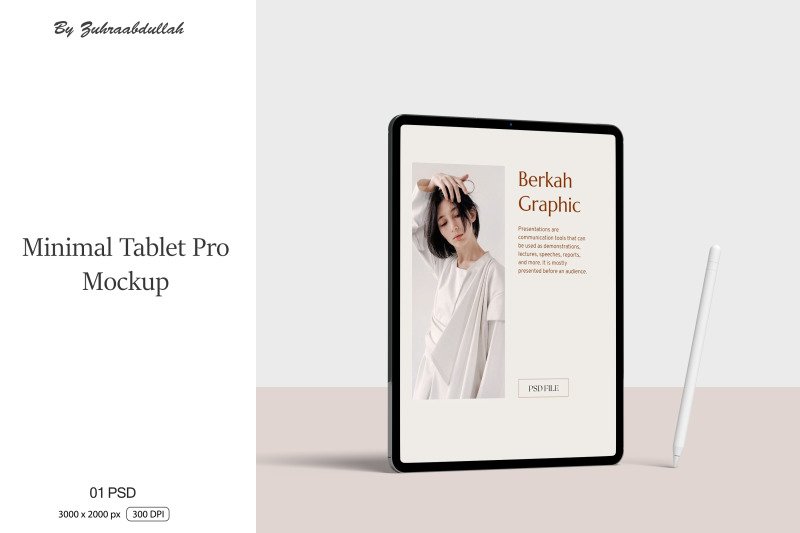 minimal-tablet-pro-mockup