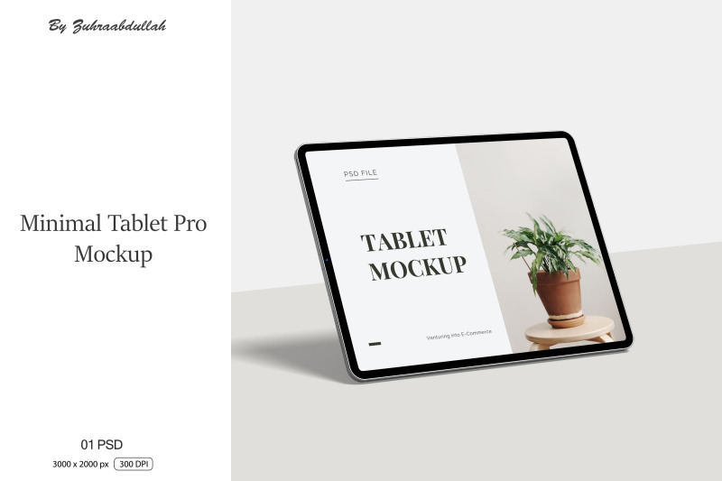 minimal-tablet-pro-mockup