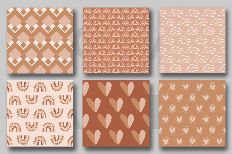 terracotta-boho-pattern-digital-papers