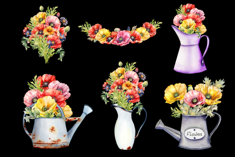 poppy-flowers-sublimation-design-png-file