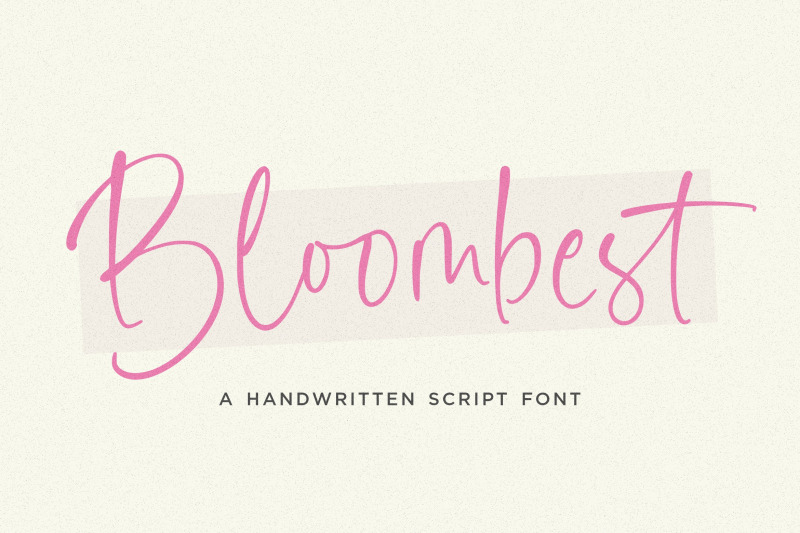 bloombest-font
