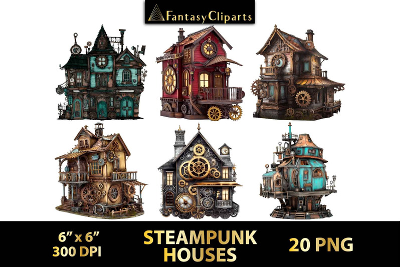 steampunk-houses-clipart-victorian-mansions-clip-art-png