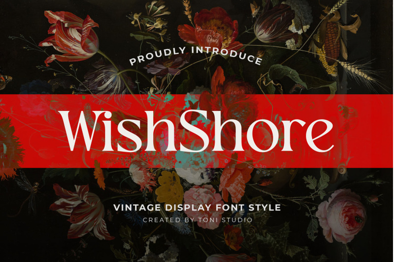 wishshore-vintage-display-font