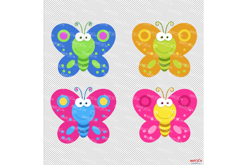 butterfly-cartoon-mascot-characters-1