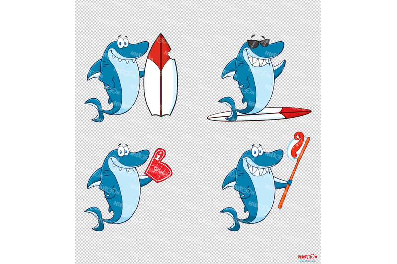 shark-cartoon-mascot-characters-2