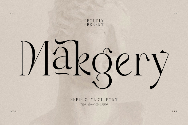 makgery-typeface