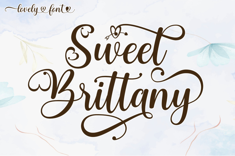 sweet-brittany-script