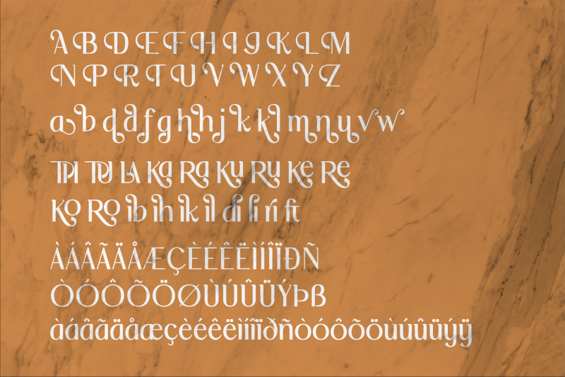 kulderin-typeface