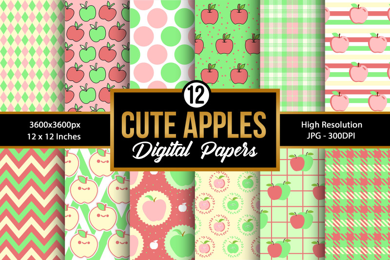 cute-apples-seamless-pattern-digital-papers