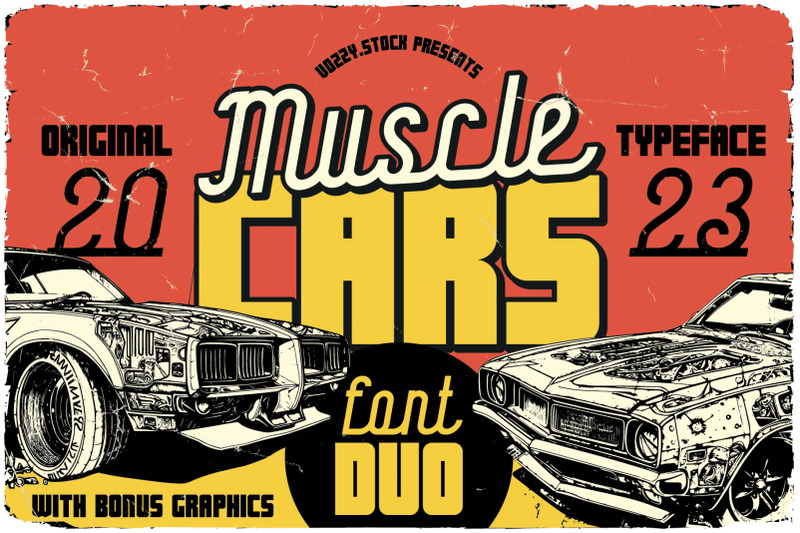 muscle-cars-font-duo