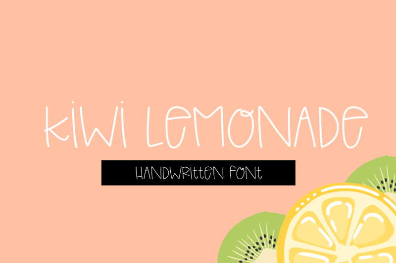 kiwi-lemonade-handwritten-font