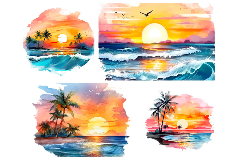 sunset-beach-png-clipart-10-png-files