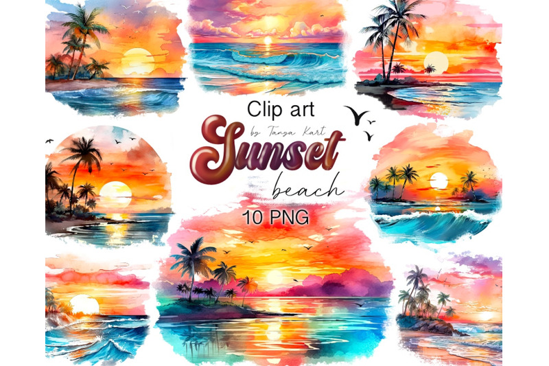 sunset-beach-png-clipart-10-png-files