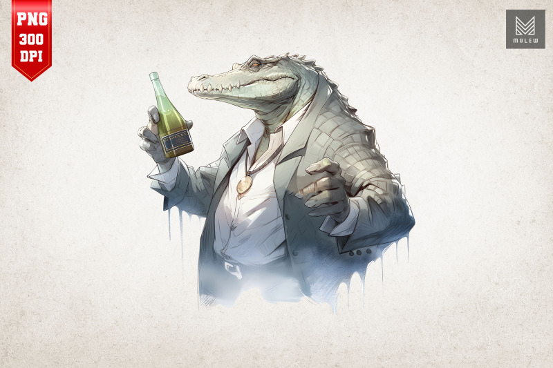 father-crocodile-loves-drinking-bundle