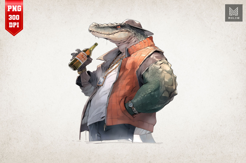 father-crocodile-loves-drinking-bundle