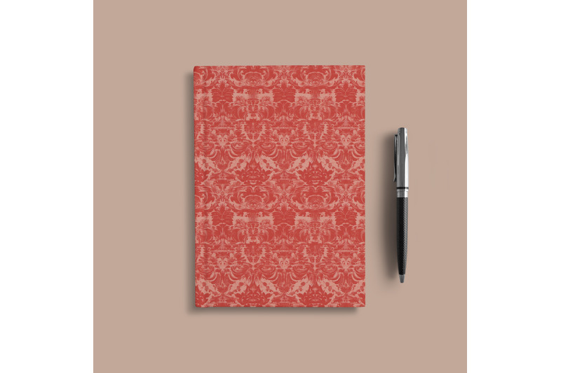 30-seamless-vintage-red-faded-damask-digtal-papers