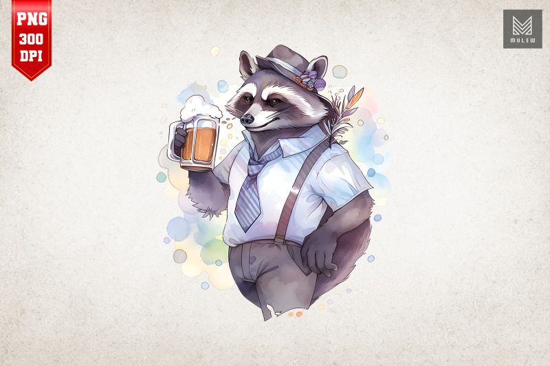 father-racoon-loves-drinking-bundle