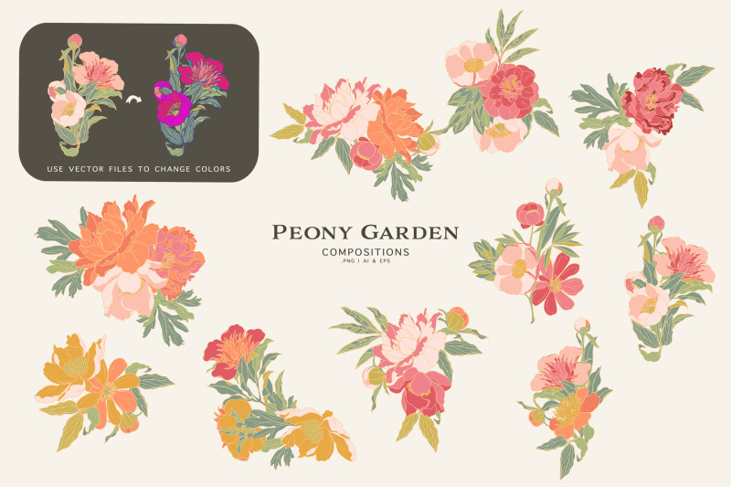 peony-garden-floral-clipart-collection