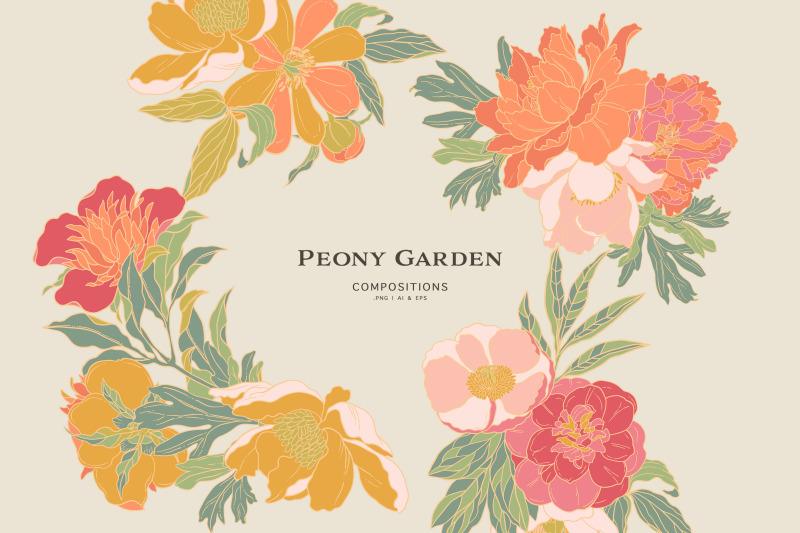 peony-garden-floral-clipart-collection