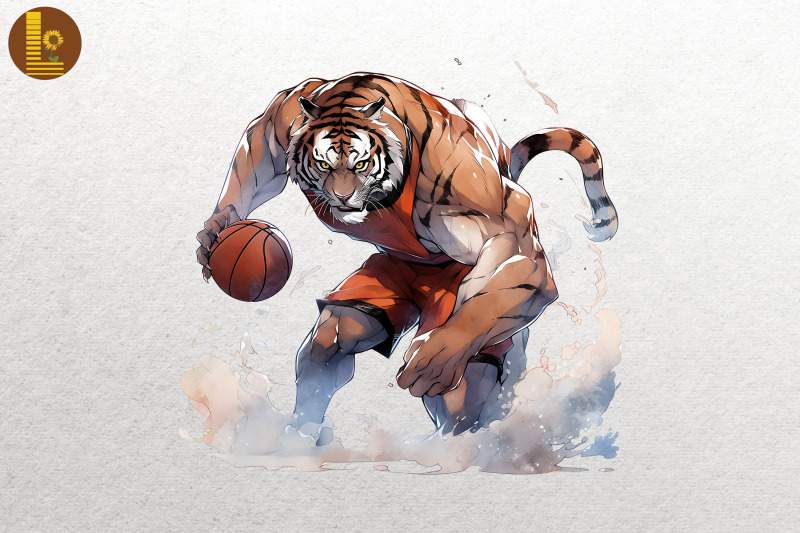 tiger-loves-basketball-watercolor-bundle