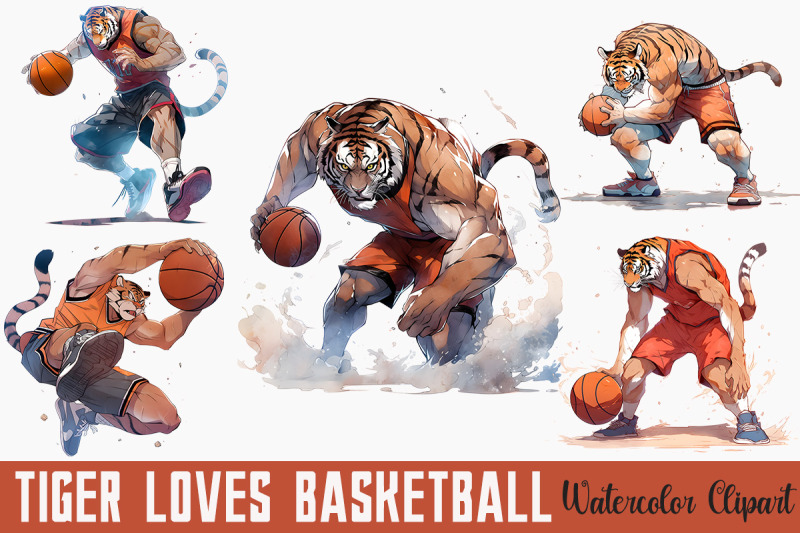 tiger-loves-basketball-watercolor-bundle