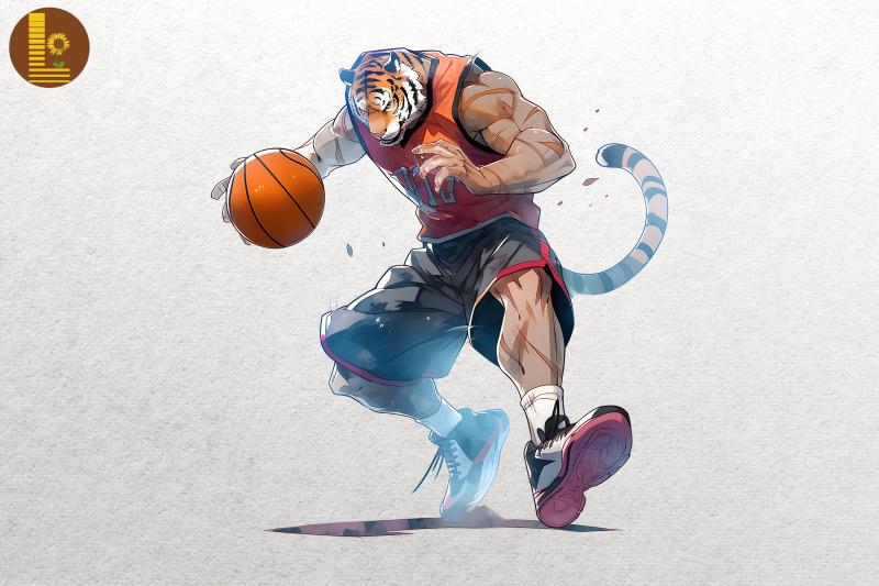 tiger-loves-basketball-watercolor-bundle