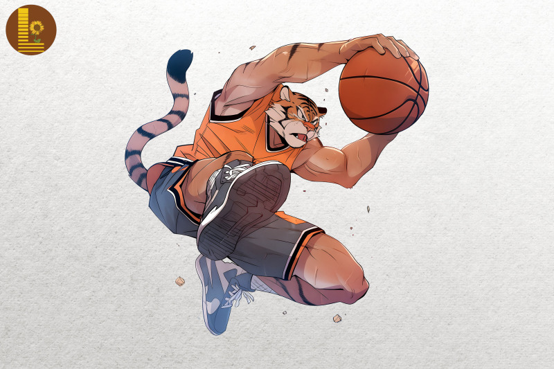 tiger-loves-basketball-watercolor-bundle