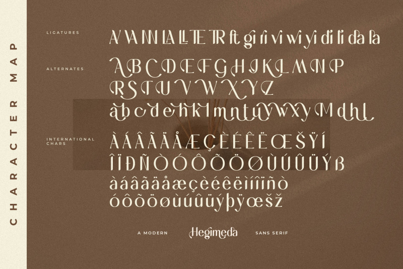 hegimeda-typeface