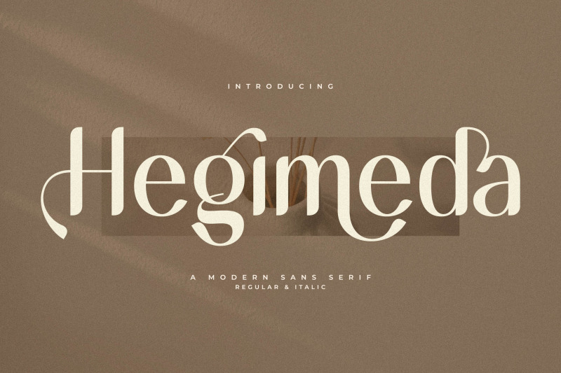 hegimeda-typeface