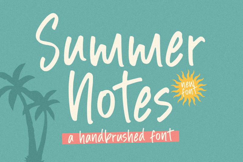 summer-notes-font