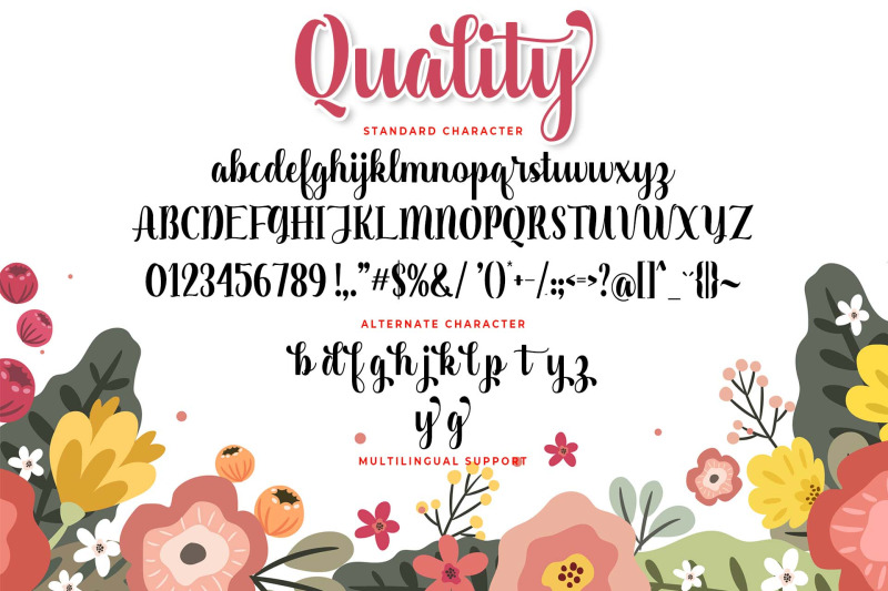 quality-a-script-calligraphy-font