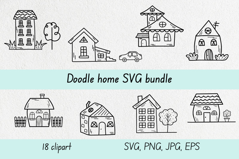 doodle-home-svg-bundle