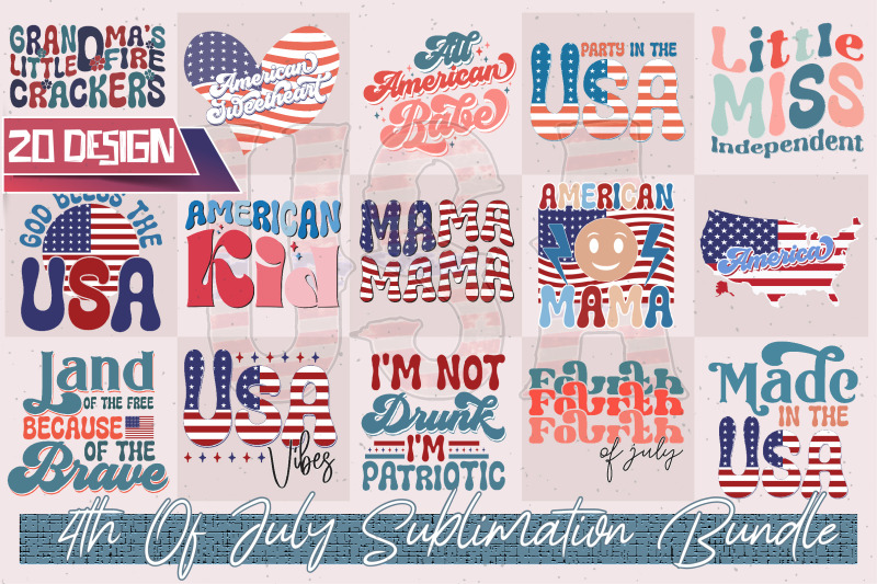 retro-4th-of-july-sublimation-bundle-vol-6