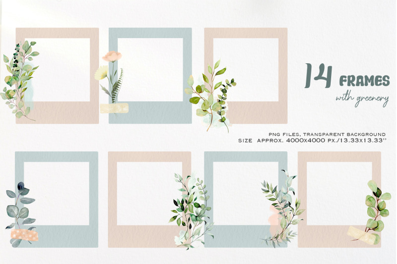 frames-with-greenery-png