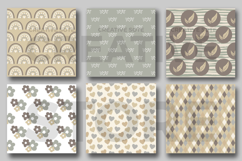 neutral-boho-seamless-pattern-digital-papers