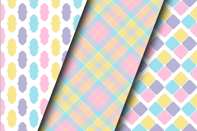 pastel-unicorn-colors-digital-paper-patterns