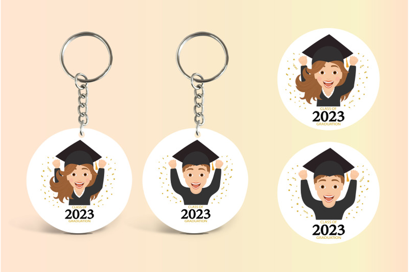 graduation-keychain-sublimation-graduation-keychain-design