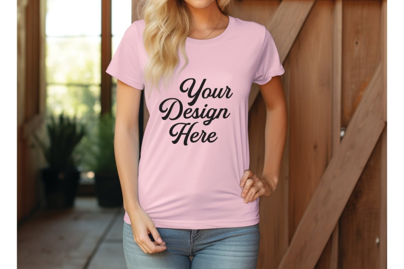 bella-canvas-3001-t-shirt-mockups-bella-canvas-girl-mockups-digital