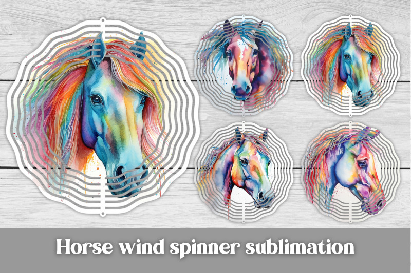 animal-wind-spinner-sublimation-horse-wind-spinner