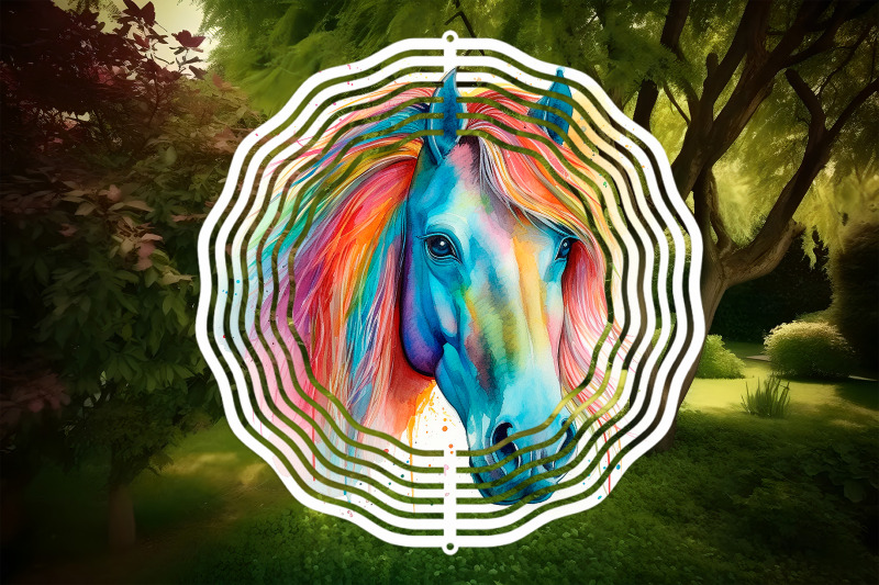 animal-wind-spinner-sublimation-horse-wind-spinner