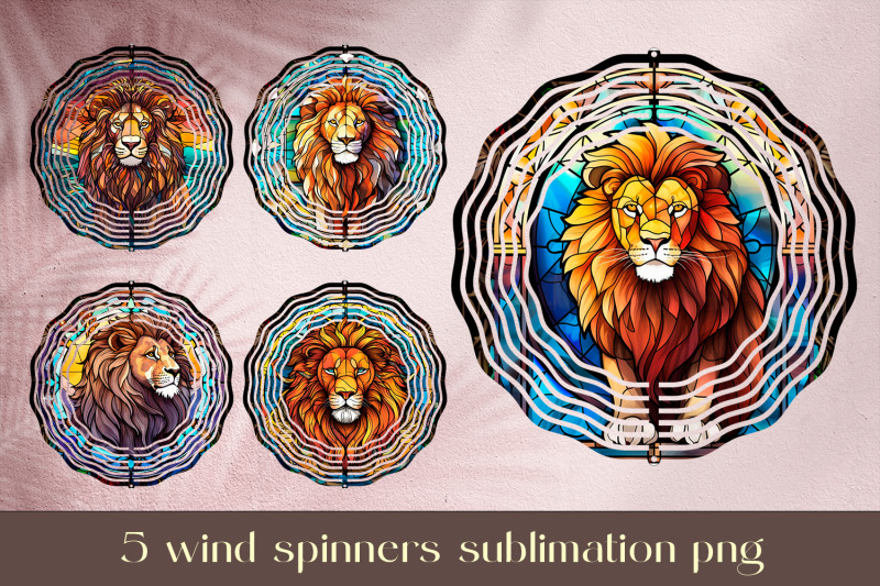 stained-glass-wind-spinner-sublimation-vintage-wind-spinner